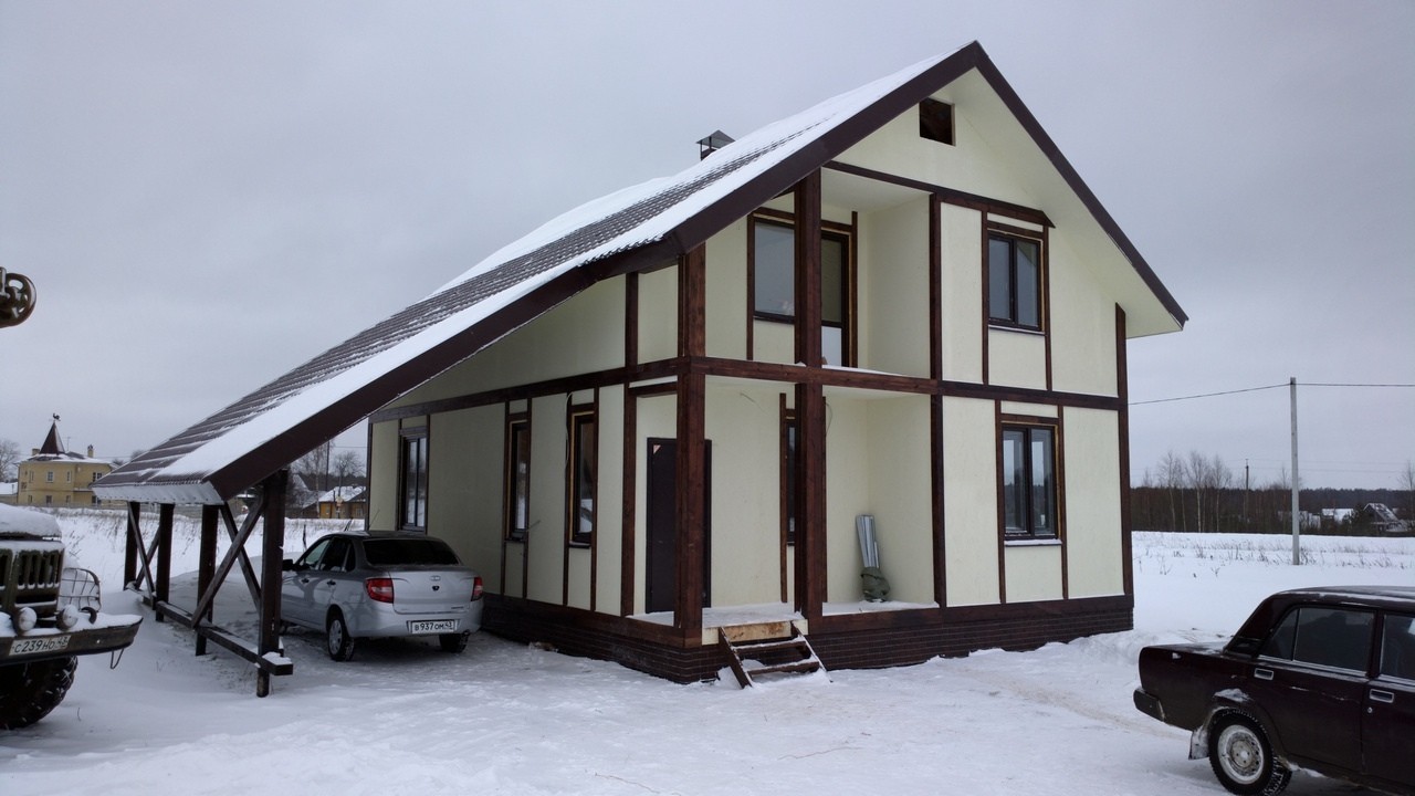 Дома из СИП панелей